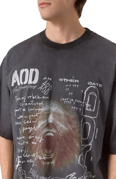 Хлопковая футболка AN OTHER DATE, арт. S25MA0DTH152, фото 5