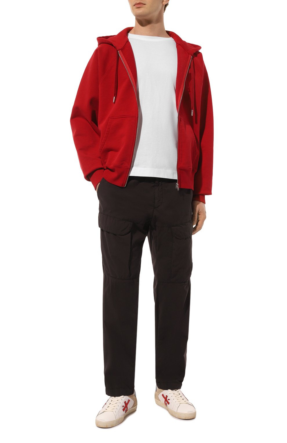 Хлопковые брюки-карго C.P. COMPANY черного цвета по цене 32450 руб., арт. 16CMPA071A006439G, фото 2 Хлопковые брюки-карго C.P. COMPANY, арт. 16CMPA071A006439G, фото 2