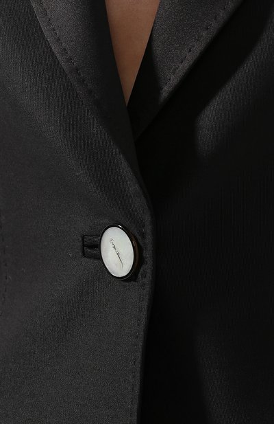 Шерстяной жакет GIORGIO ARMANI черного цвета по цене 291000 руб., арт. 9SHGG05S/T00K7, фото 5 Шерстяной жакет GIORGIO ARMANI, арт. 9SHGG05S/T00K7, фото 5