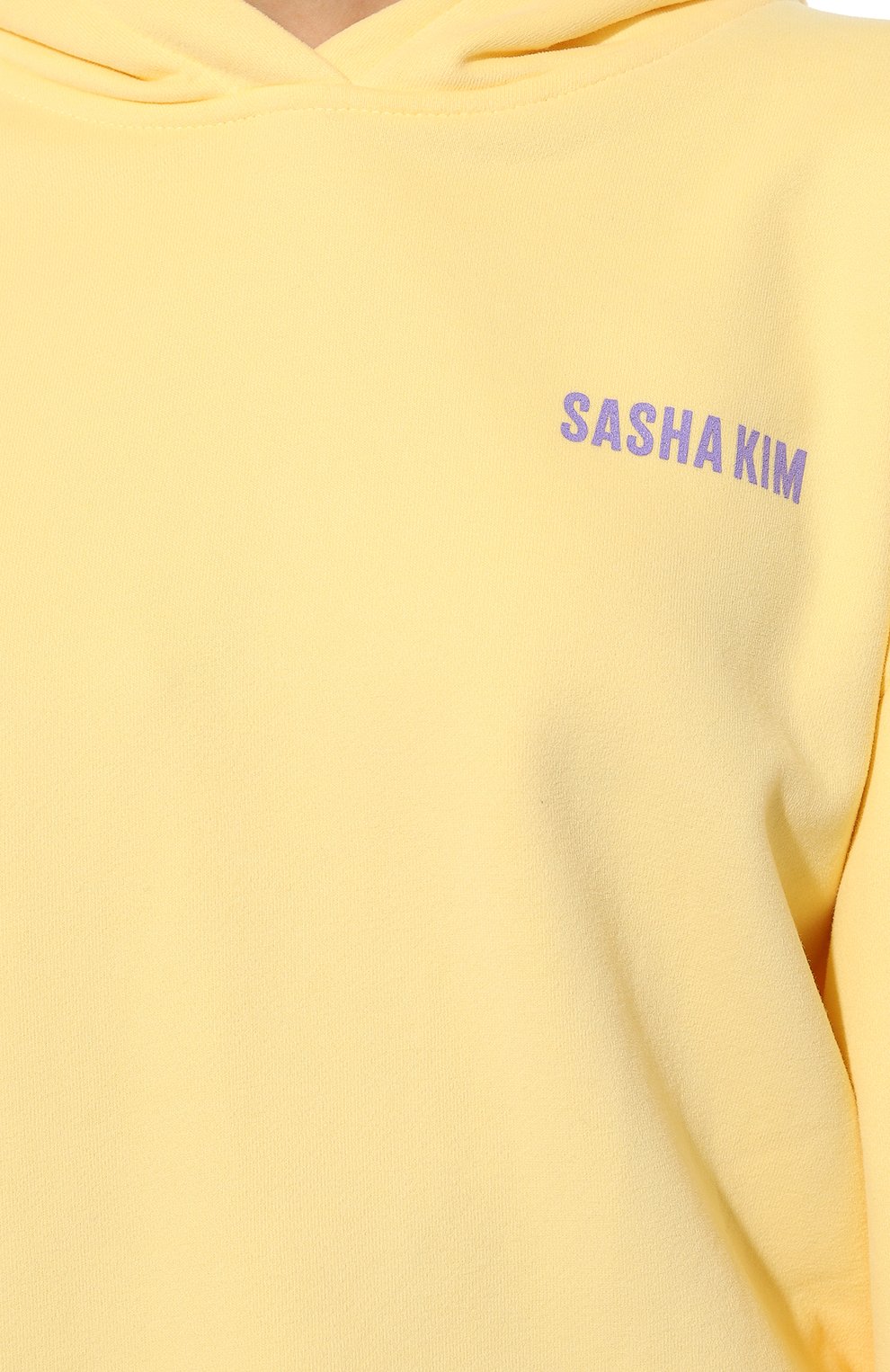 Хлопковый костюм SASHA KIM желтого цвета по цене 26320 руб., арт. УТ-00000566, фото 4 Хлопковый костюм SASHA KIM, арт. УТ-00000566, фото 4