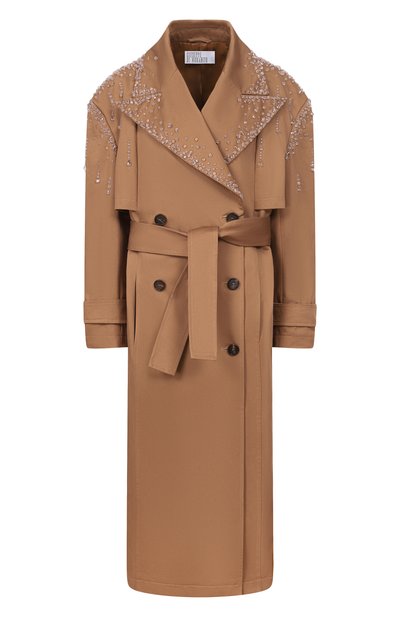 Женский хлопковый тренч GIUSEPPE DI MORABITO, арт. 06PSC0031R 16310