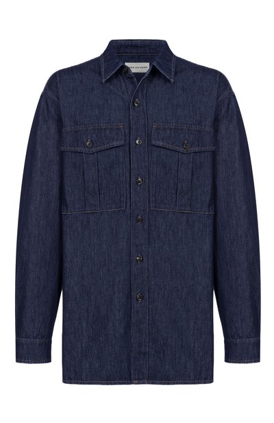 Мужская джинсовая рубашка DRIES VAN NOTEN, арт. 020793-2381-507