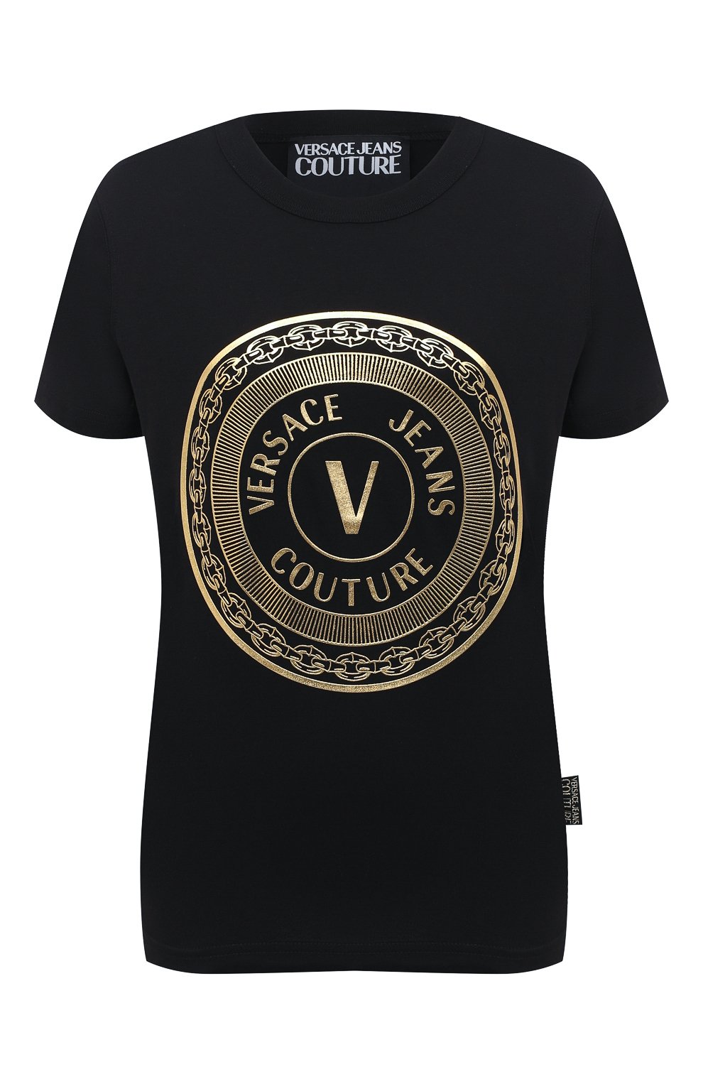 Хлопковая футболка VERSACE JEANS COUTURE, арт. B2HZA7TK-ZDP613 REG. 48 F0IL/30319, фото 1