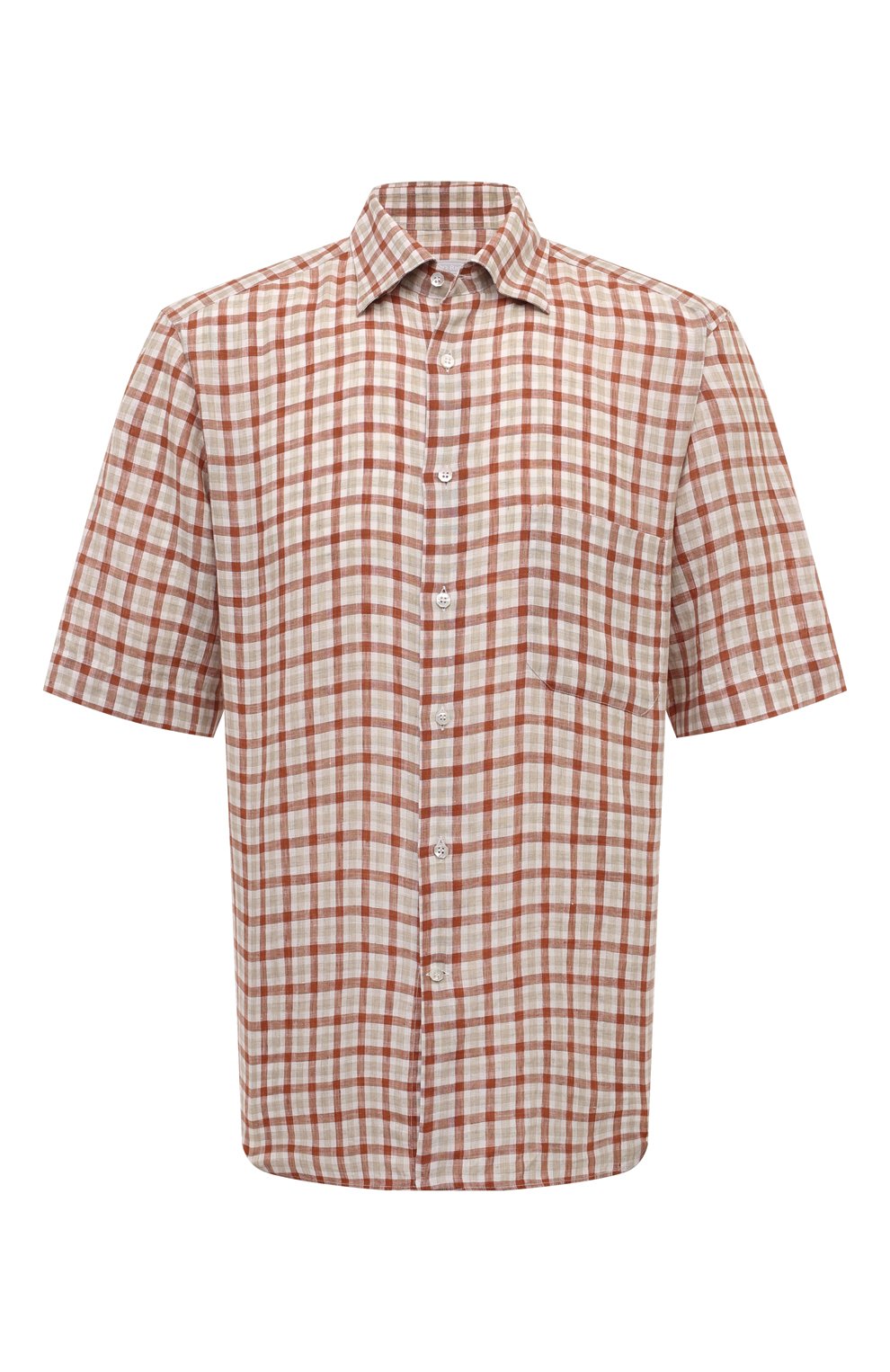 Льняная рубашка STEFANO RICCI разноцветного цвета по цене 86250 руб., арт. MC007469/LX2716, фото 1 Льняная рубашка STEFANO RICCI, арт. MC007469/LX2716, фото 1