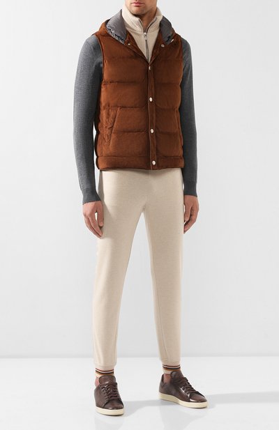 Замшевый жилет BRUNELLO CUCINELLI, арт. M0PCL1705, фото 2