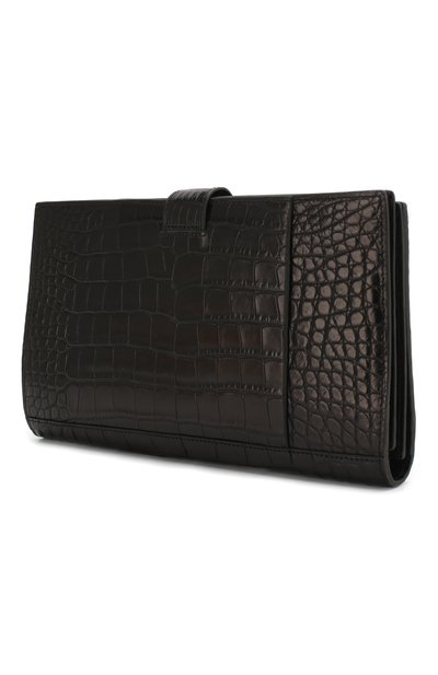 Портмоне из кожи аллигатора ZILLI черного цвета по цене 1035000 руб., арт. MJL-0WT01-10100/0001/AMIS, фото 5 Портмоне из кожи аллигатора ZILLI, арт. MJL-0WT01-10100/0001/AMIS, фото 5
