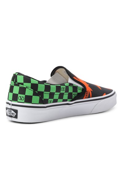Текстильные слипоны valentino garavani x vans VALENTINO, арт. 8W2S0NY9/XWF, фото 5