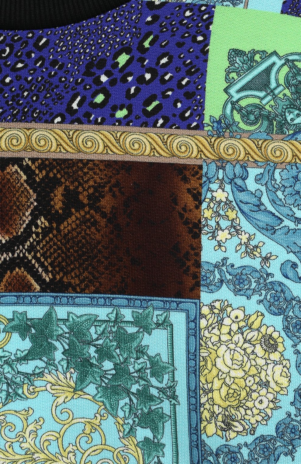 Хлопковый свитшот VERSACE, арт. 1000132/1A00277/8A-14A, фото 3
