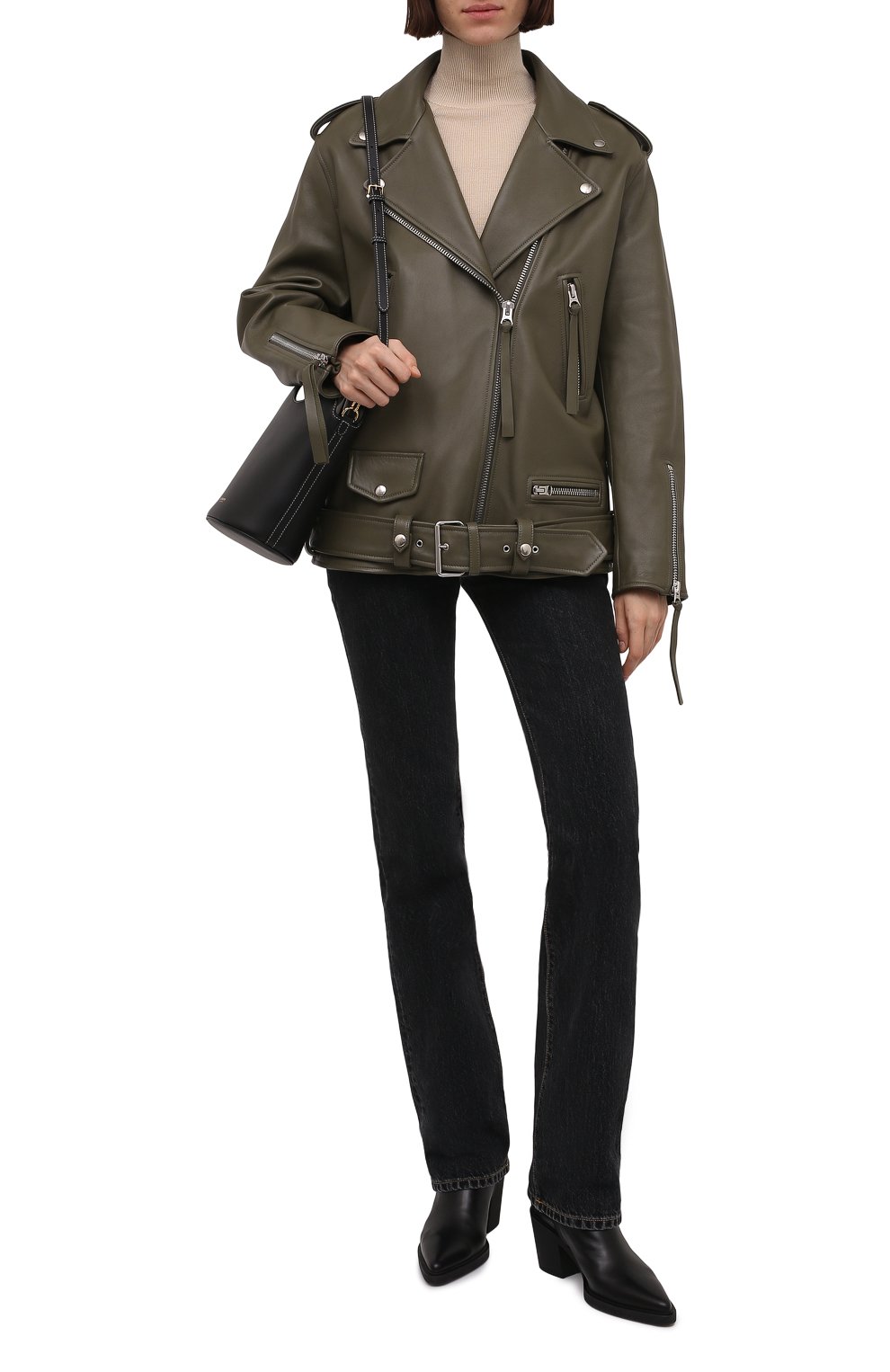 Кожаная куртка ACNE STUDIOS, арт. A70070, фото 2