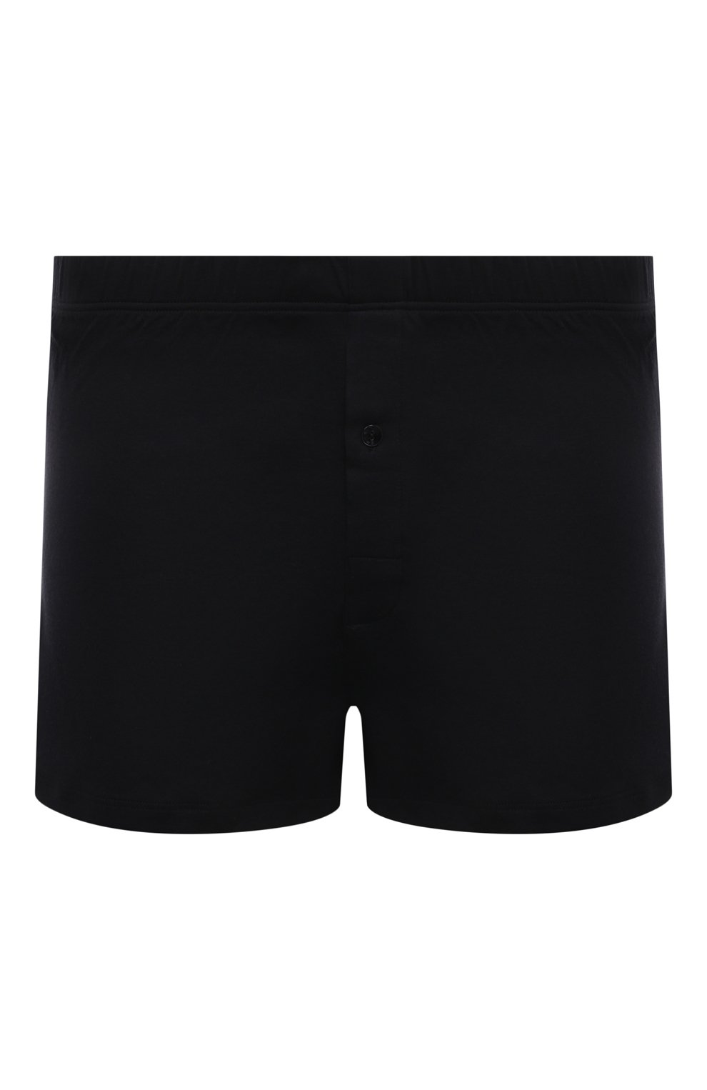 Хлопковые боксеры HANRO черного цвета по цене 21940 руб., арт. 073172., фото 1 Хлопковые боксеры HANRO, арт. 073172., фото 1
