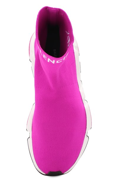 Текстильные кроссовки speed BALENCIAGA фуксия цвета по цене 79950 руб., арт. 579616/W1P20, фото 5 Текстильные кроссовки speed BALENCIAGA, арт. 579616/W1P20, фото 5