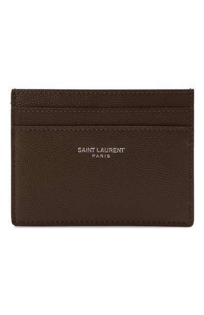 Кожаный футляр для кредитных карт SAINT LAURENT, арт. 375946/BTY0N, фото 1