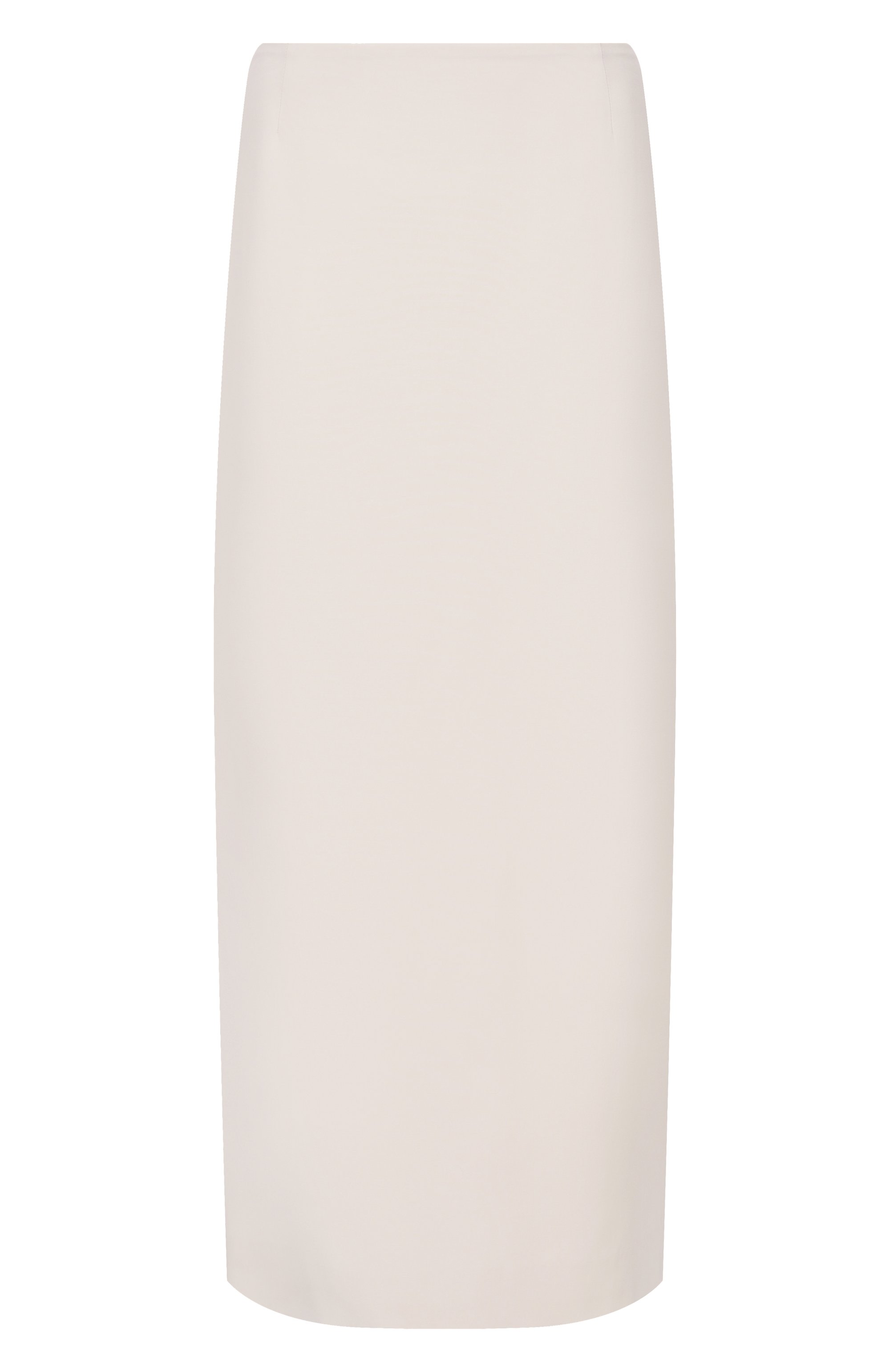 Шерстяная юбка TOTEME белого цвета по цене 67650 руб., арт. 254-WRB0262-FB0384, фото 1 Шерстяная юбка TOTEME, арт. 254-WRB0262-FB0384, фото 1