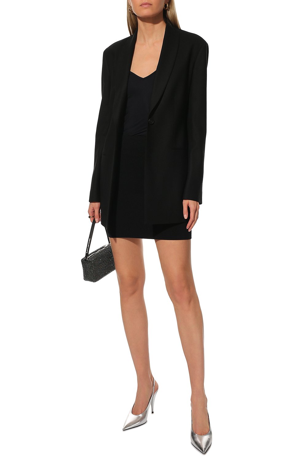 Кожаные туфли SAINT LAURENT, арт. 686252/AAADW, фото 2