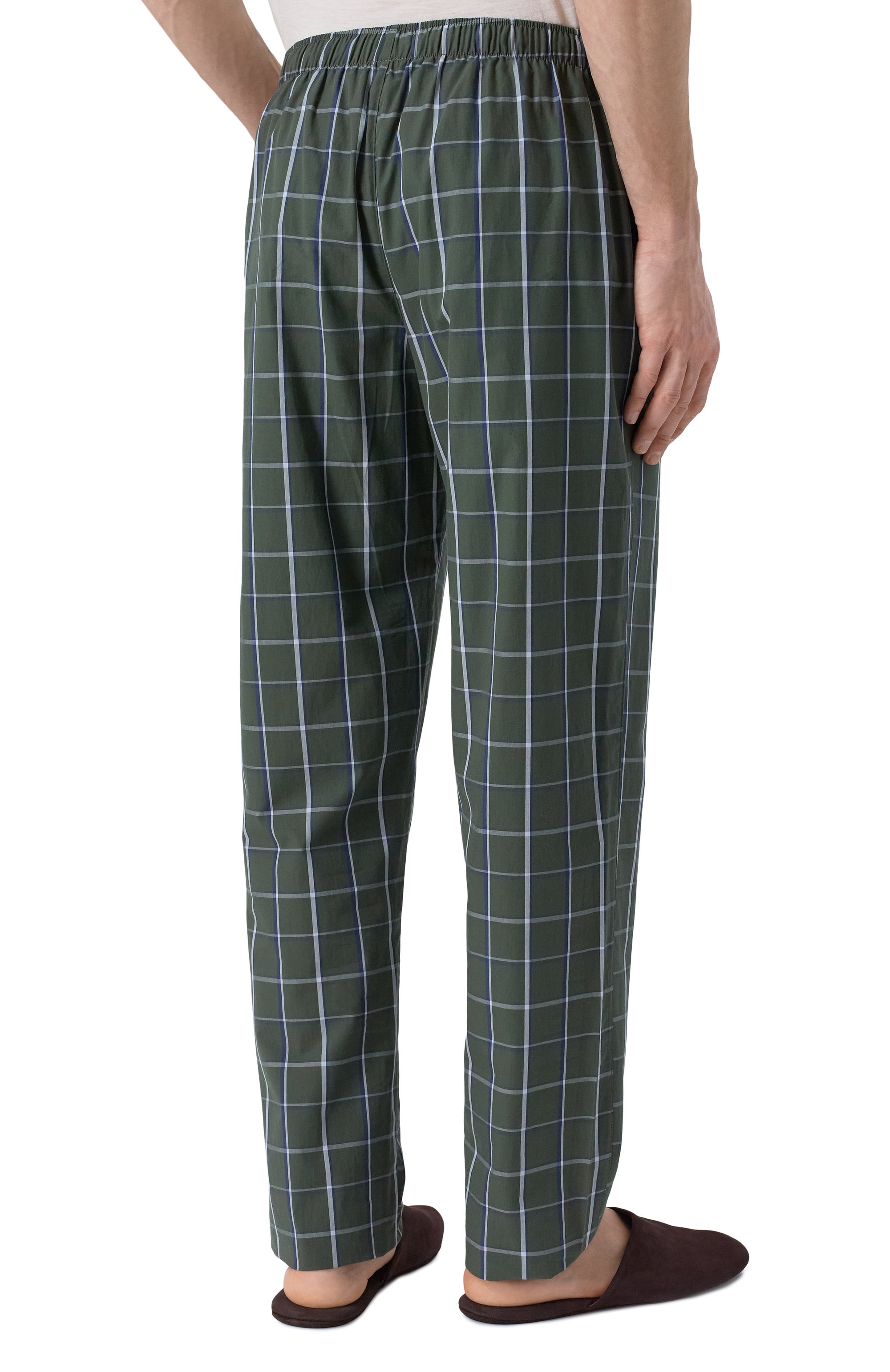 Хлопковые домашние брюки HANRO, арт. 075114, фото 4