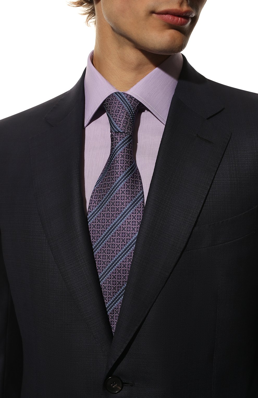 Комплект из галстука и платка STEFANO RICCI, арт. DH/45100, фото 2