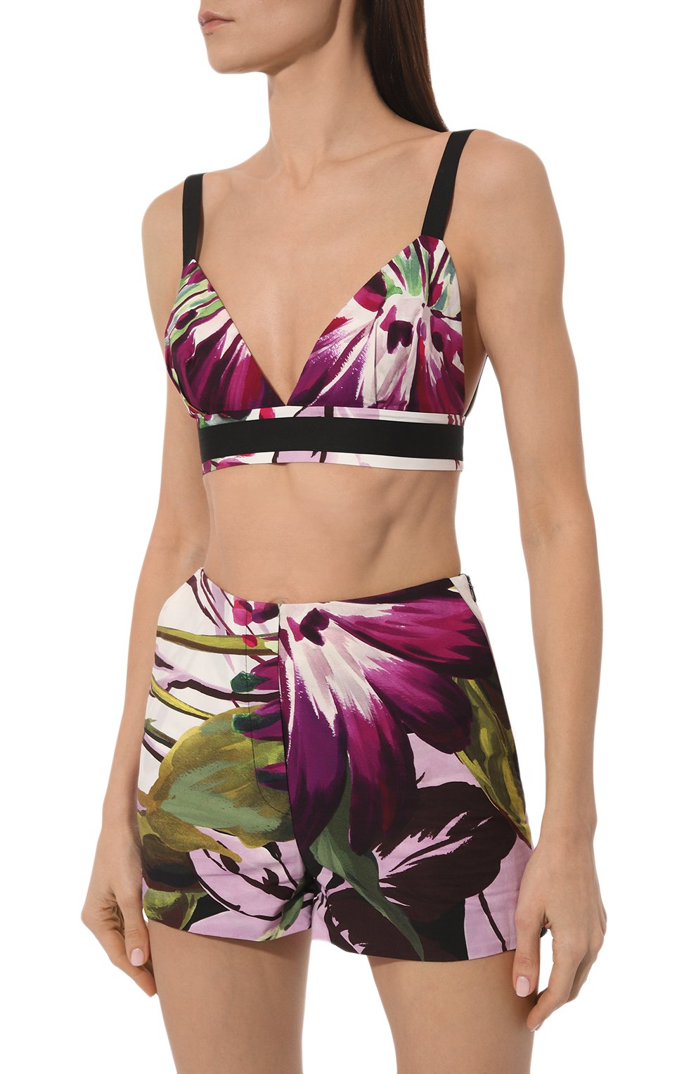 Топ из хлопка и шелка ELIE SAAB, арт. T0001, фото 3