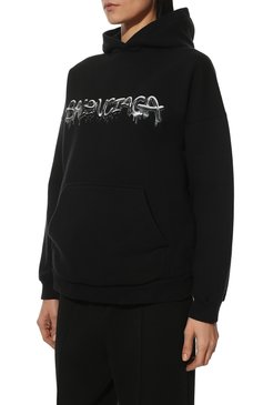 Хлопковое худи BALENCIAGA, арт. 675003/TLVF2, фото 1