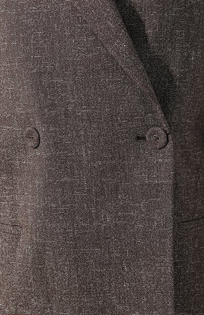 Жакет из смеси хлопка и льна TOTEME, арт. L0RE0 193-111-702, фото 5