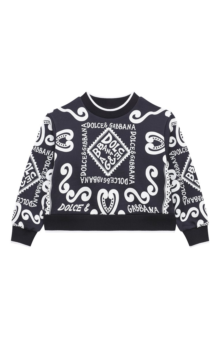 Хлопковый свитшот DOLCE & GABBANA, арт. L4JWHZ/G7LP1/2-6, фото 1
