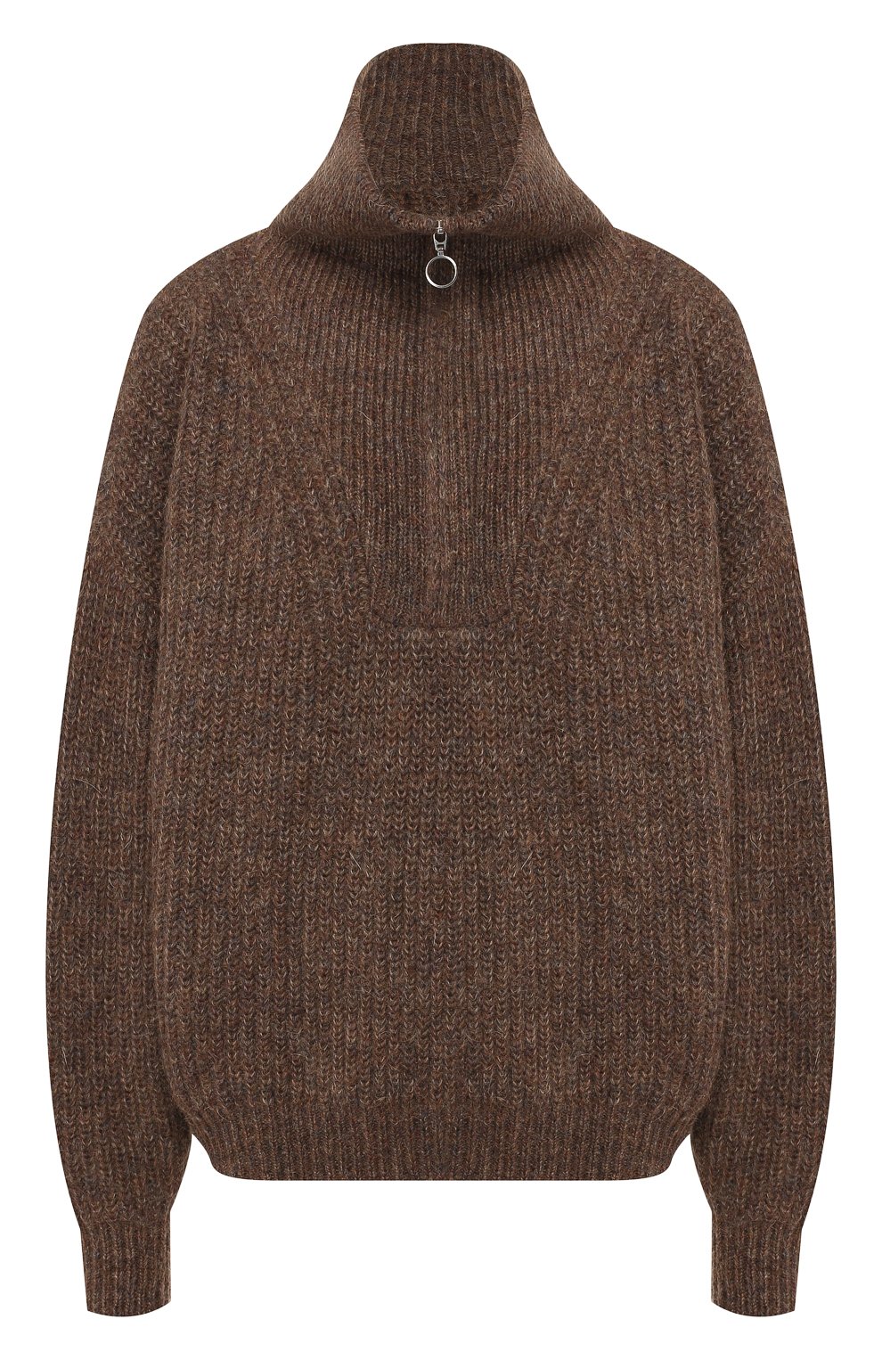 Свитер ISABEL MARANT ETOILE коричневого цвета по цене 33850 руб., арт. PU1109-19A064E/MYCLAN, фото 1 Свитер ISABEL MARANT ETOILE, арт. PU1109-19A064E/MYCLAN, фото 1