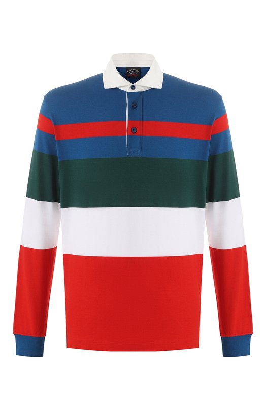 

Хлопковое поло Paul&Shark, Разноцветный