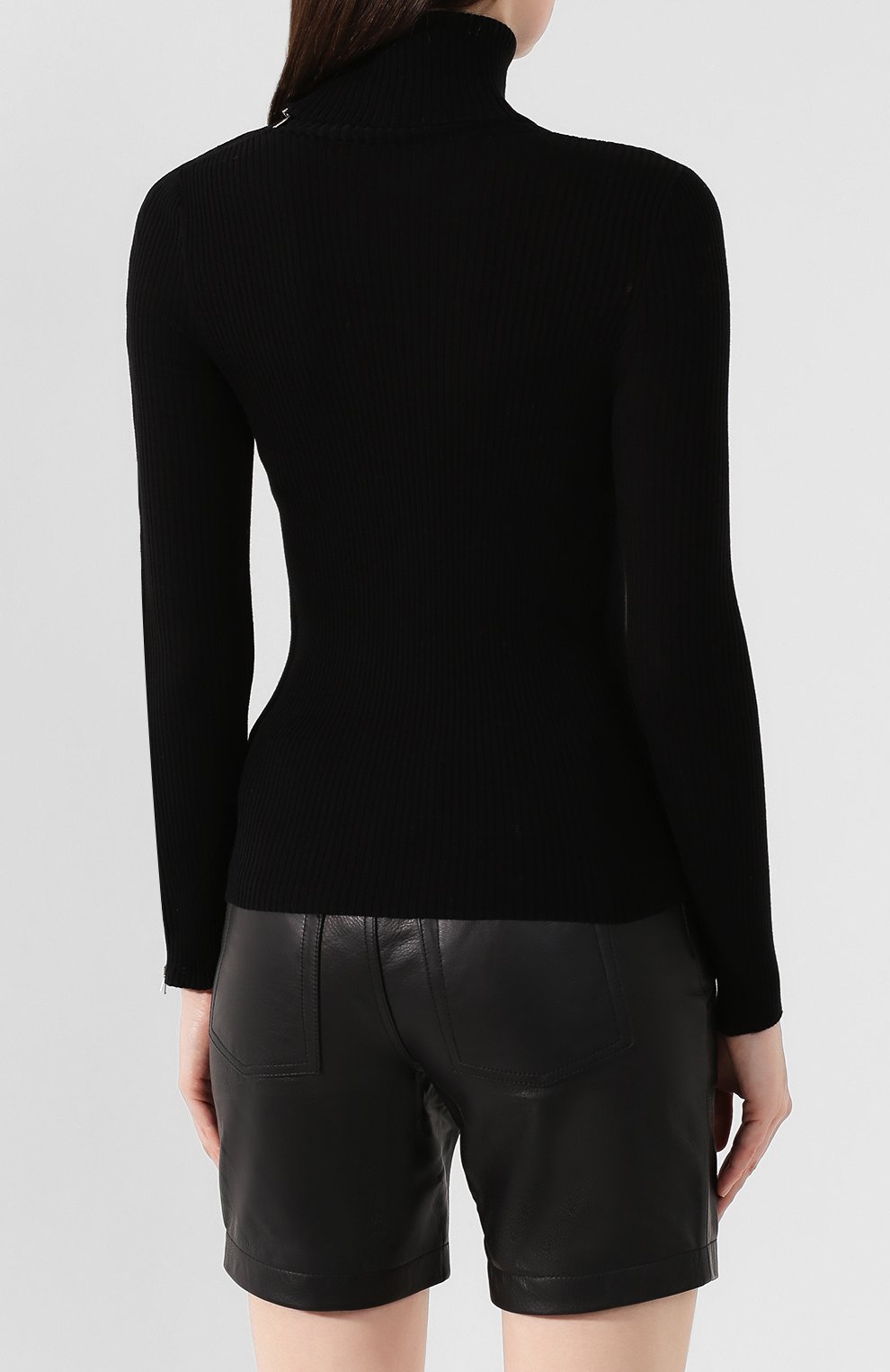Хлопковая водолазка ALEXANDER WANG черного цвета по цене 39950 руб., арт. 1KC2191132, фото 4 Хлопковая водолазка ALEXANDER WANG, арт. 1KC2191132, фото 4