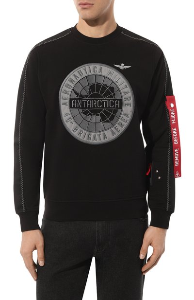 Хлопковый свитшот AERONAUTICA MILITARE, арт. 232/FE1814F519, фото 3