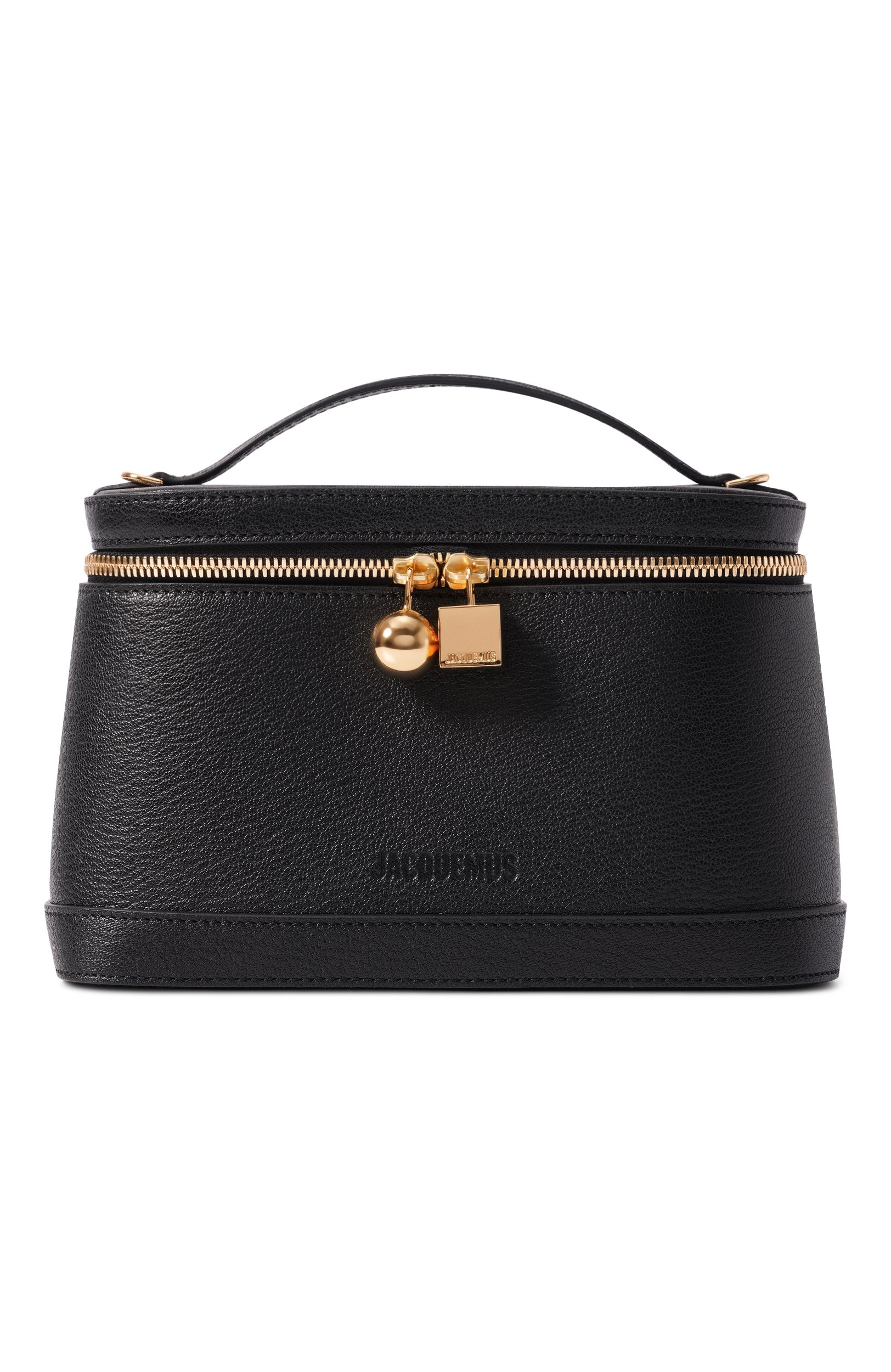 Сумка le petit vanity JACQUEMUS черного цвета по цене 156000 руб., арт. 26HBAW00479/AC03G02, фото 1 Сумка le petit vanity JACQUEMUS, арт. 26HBAW00479/AC03G02, фото 1
