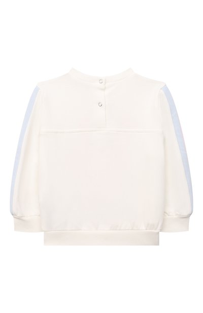 Хлопковый свитшот MONNALISA, арт. 399600, фото 2