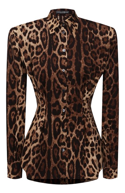 Шелковая рубашка DOLCE & GABBANA, арт. F5092T/FSADD, фото 1