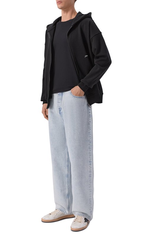 Хлопковая футболка HINNOMINATE HMABM01504 Чёрный  HMABM01504 Фото 2