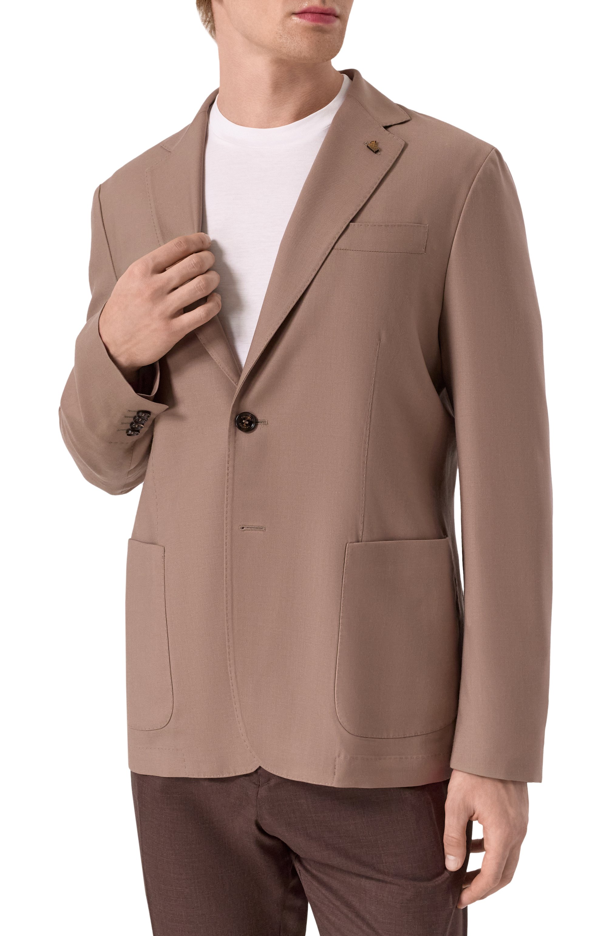 Кашемировый пиджак COLOMBO, арт. GI00251/ZG, фото 5