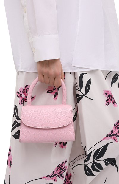 Сумка mini BY FAR светло-розового цвета по цене 62950 руб., арт. 21SSMINAP0CCESMA, фото 5 Сумка mini BY FAR, арт. 21SSMINAP0CCESMA, фото 5