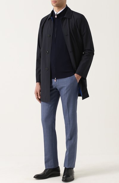 Шерстяной кардиган на молнии с воротником-стойкой KITON, арт. UK863/9, фото 2