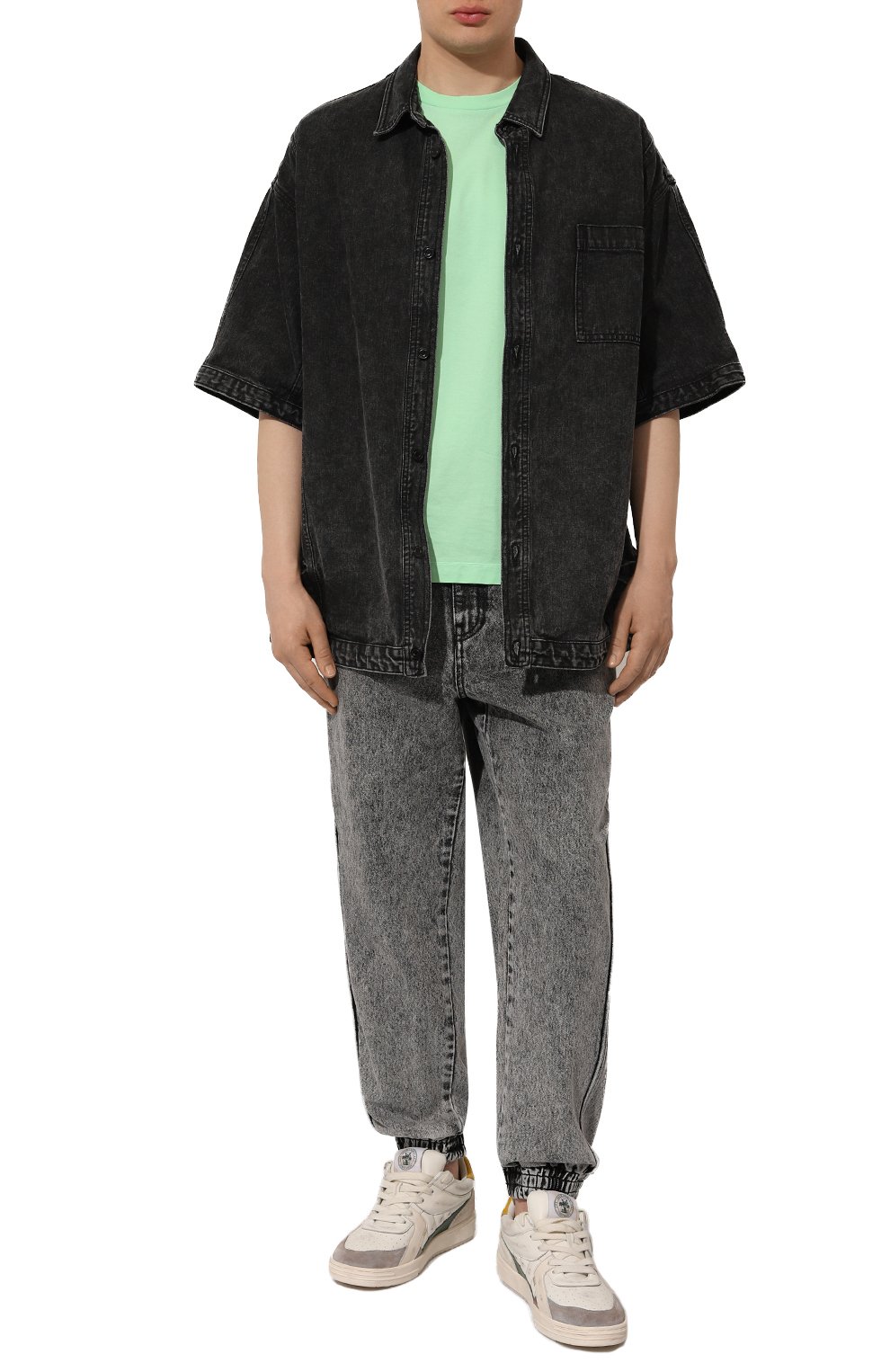 Джинсы JUUN.J темно-серого цвета по цене 47500 руб., арт. JC4121PD1, фото 2 Джинсы JUUN.J, арт. JC4121PD1, фото 2