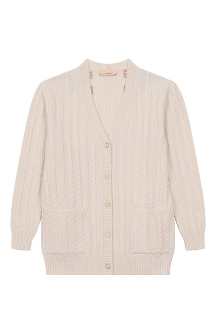 Шерстяной кардиган ELISABETTA FRANCHI LA MIA BAMBINA, арт. EFMA172C/FL230/10A-12A+