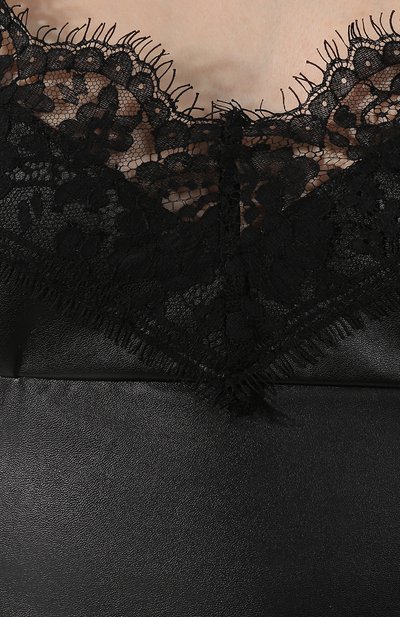 Топ ERMANNO ERMANNO SCERVINO черного цвета по цене 26650 руб., арт. 45T T005 EC0, фото 5 Топ ERMANNO ERMANNO SCERVINO, арт. 45T T005 EC0, фото 5