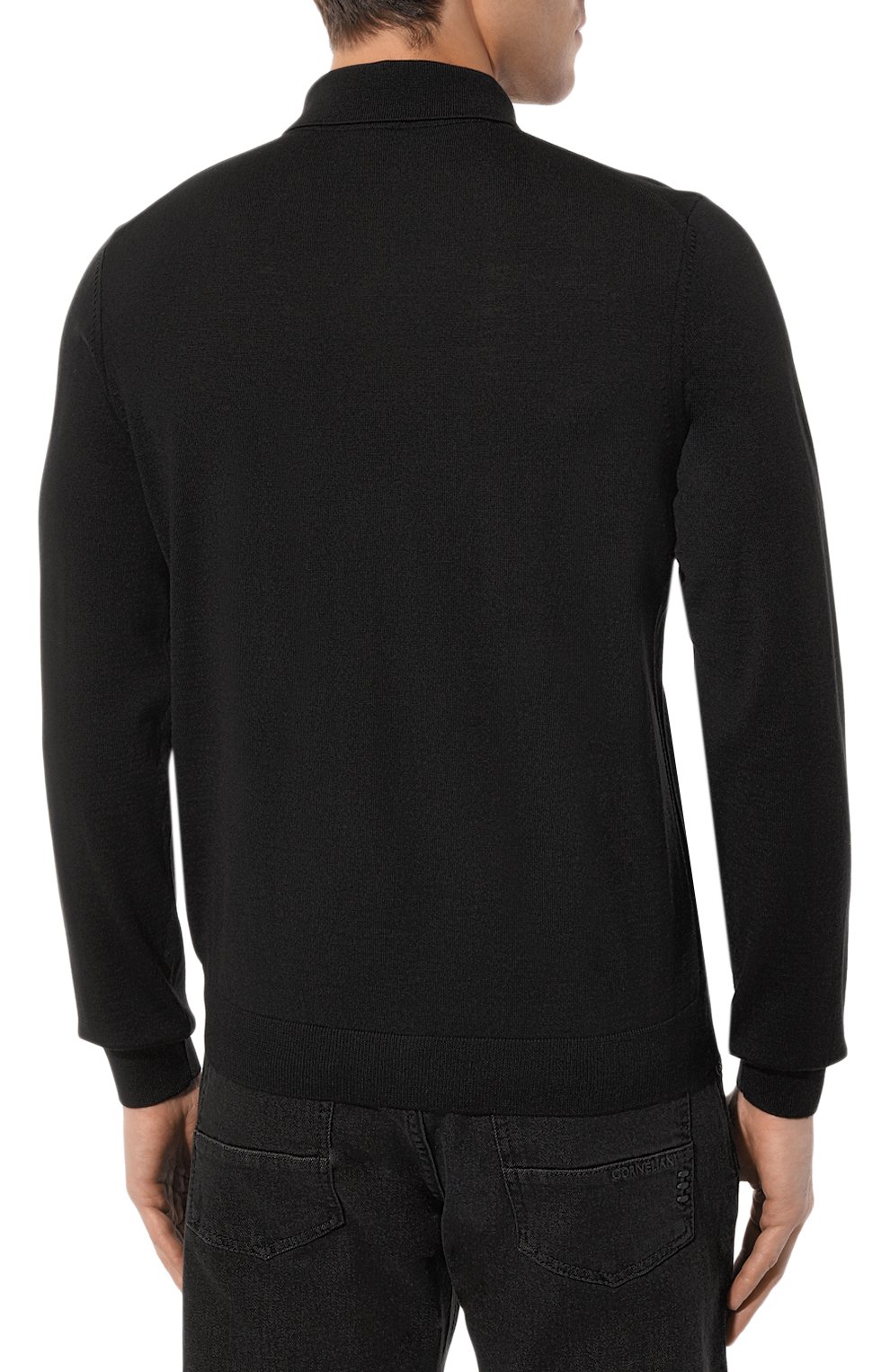 Шерстяное поло BOSS, арт. 50476355, фото 4