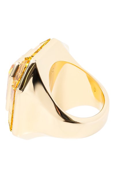 Кольцо lucent SWAROVSKI желтого цвета по цене 34000 руб., арт. 5721601, фото 3 Кольцо lucent SWAROVSKI, арт. 5721601, фото 3