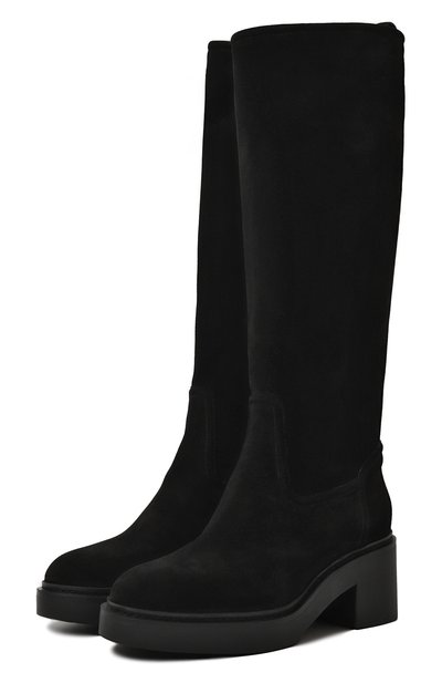 Женские замшевые сапоги SANTONI, арт. WSHG71427SM0KPYL