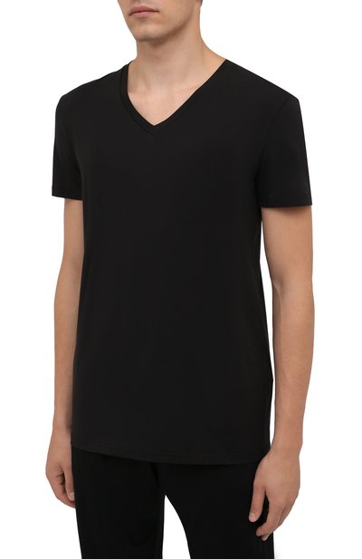 Хлопковая футболка ZEGNA, арт. N2M800050, фото 3