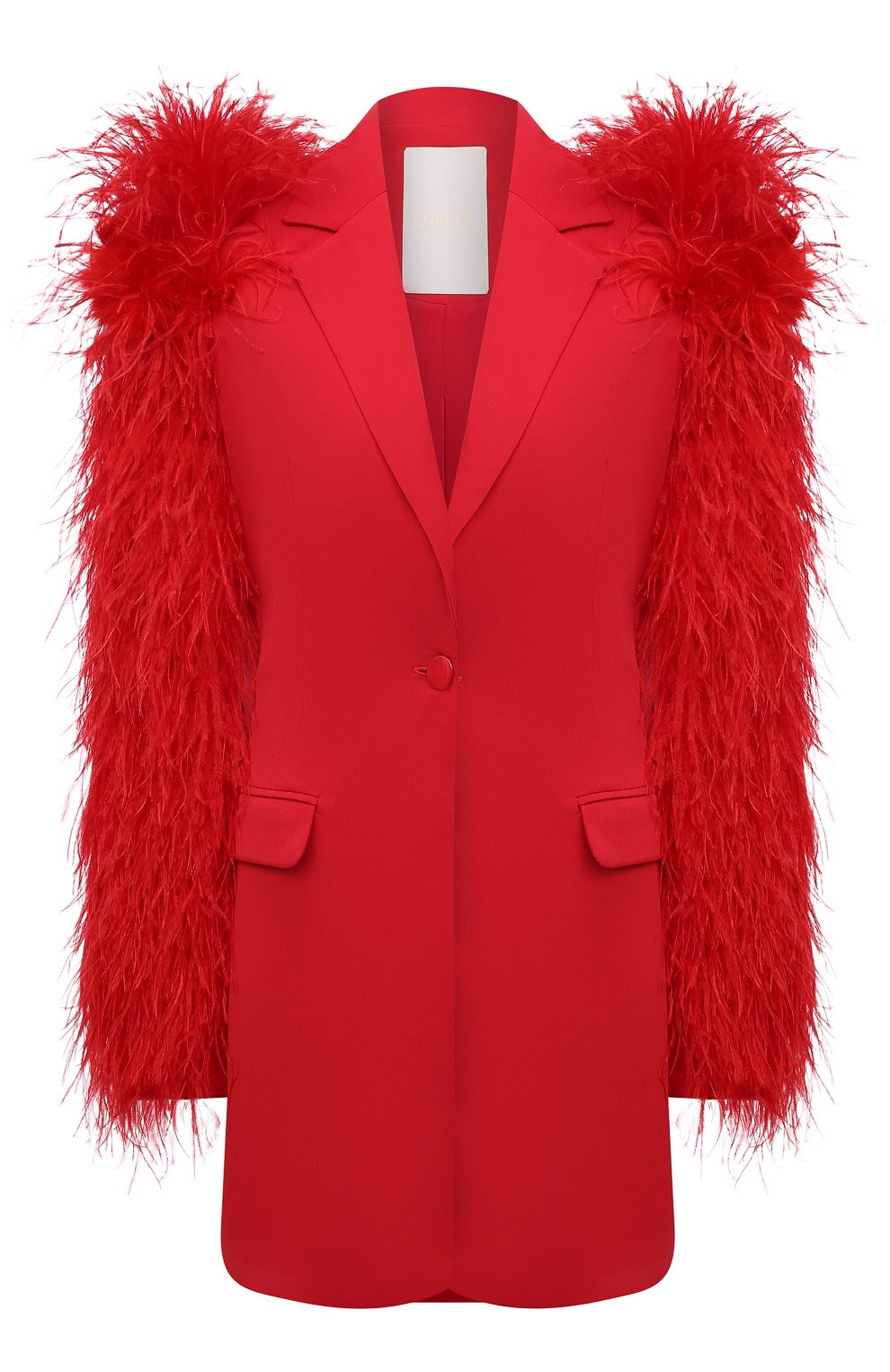 Жакет с отделкой перьями LOULOU, арт. 3302, фото 1