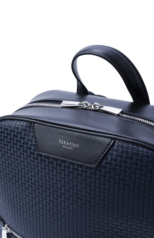 Рюкзак Serapian Milano SRSTSMLL700631D Синий  SRSTSMLL700631D Фото 3