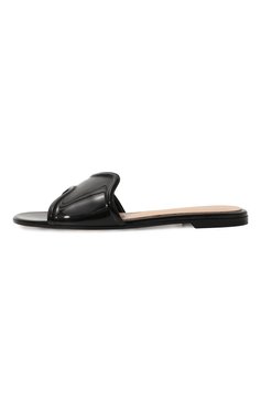 Кожаные шлепанцы GIANVITO ROSSI, арт. G15060.05CU0.VERNER0, фото 1