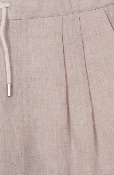 Льняные брюки BRUNELLO CUCINELLI, арт. BH249P113C, фото 3