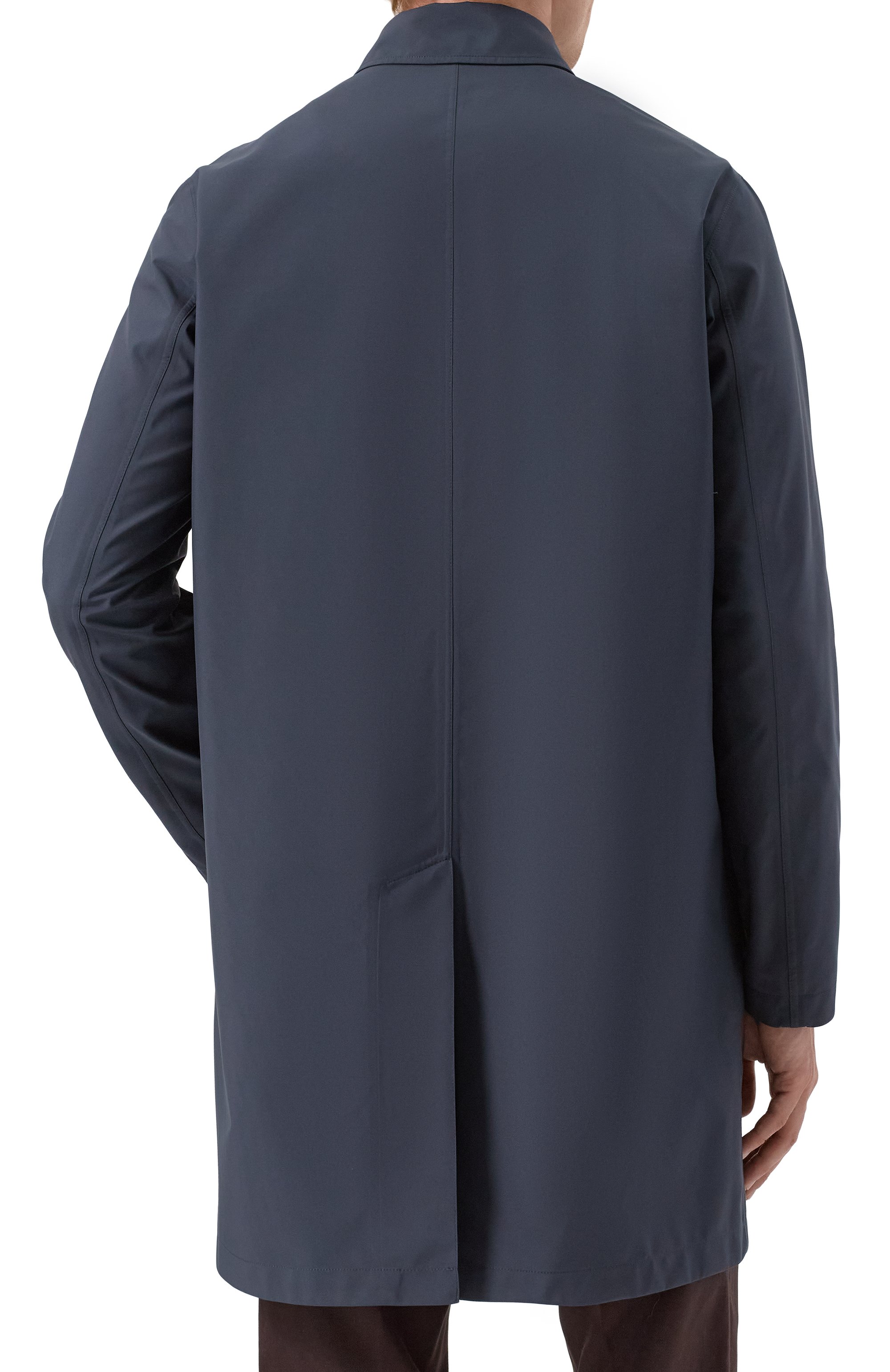 Плащ HERNO темно-синего цвета по цене 99500 руб., арт. IM000355U/12578Z, фото 4 Плащ HERNO, арт. IM000355U/12578Z, фото 4