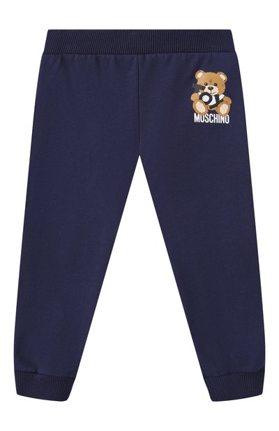 Комплект из толстовки и брюк MOSCHINO темно-синего цвета по цене 19750 руб., арт. MMK04R/LCA19, фото 5 Комплект из толстовки и брюк MOSCHINO, арт. MMK04R/LCA19, фото 5