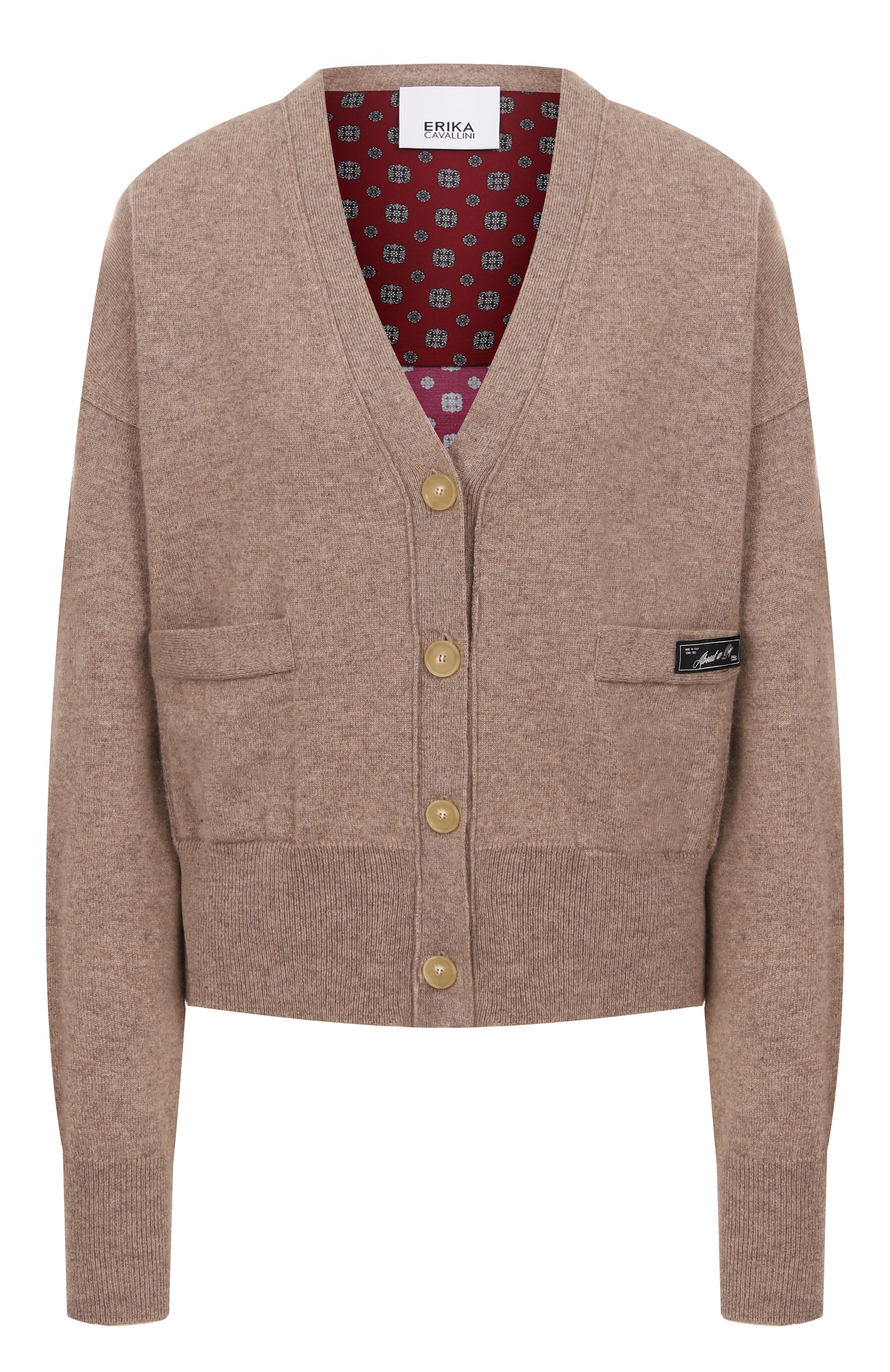 Кардиган из кашемира и вискозы ERIKA CAVALLINI, арт. P5WB15, фото 1
