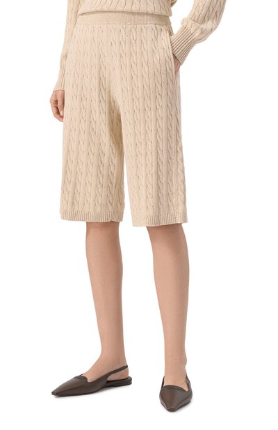 Хлопковые шорты BRUNELLO CUCINELLI, арт. MDV797469, фото 3